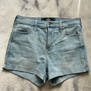 Hollister high rise shorts size 9